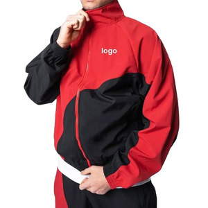 ชุดวอร์มแทร็กกันน้ําระบายอากาศได้โลโก้ OEM ที่กําหนดเองชุดวอร์มวอร์มบล็อกสีชุดวอร์ม - Product Image 2