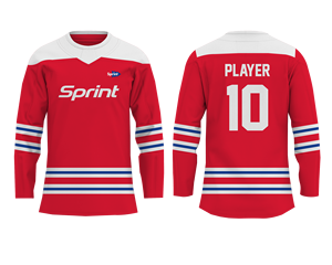 เสื้อเจอร์ซีย์แฟชั่นสำหรับผู้ชายเสื้อฮ็อกกี้น้ำแข็งออกแบบได้เอง - Product Image 4