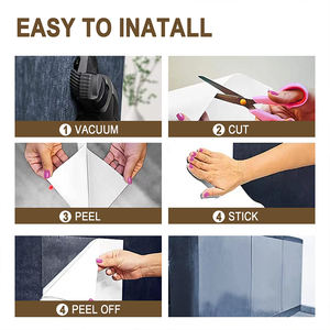 Stanzen A4 Blattform <span class=keywords><strong>Cat</strong></span> Scratch Tape 10 Stück 8 Stück pro Packung <span class=keywords><strong>Cat</strong></span> Training Tape Großhandel Sofa Protectors Doppelseitiges Tape - Product Image 2