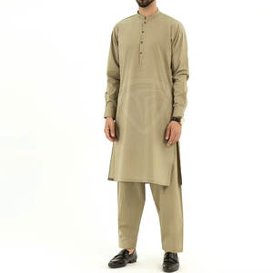 Costumes pakistanais stylés pour hommes Kameez Salwar de haute qualité pour hommes vente en gros - Product Image 2