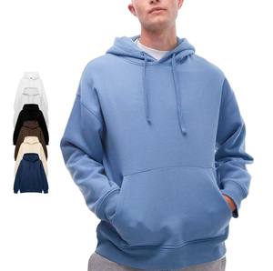 Vente en gros de sweats à capuche floraux brodés personnalisés avec impression numérique sweats à capuche vierges d'hiver anti-rétrécissement anti-rides motifs de logo personnalisés - Product Image 3