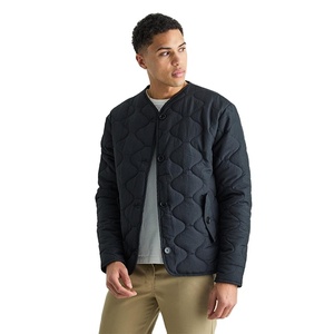 Fashionable Wholesale Top Selling Stand Collar Front Logo <b>Long</b> Sleeve Streetwear High Quality Plain Comfortable Men's <b>Jackets</b> - Product Image 2