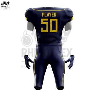 Uniformes de camiseta de fútbol americano profesional, ropa deportiva para hombres, uniformes de fútbol americano ajustables personalizados recién llegados - Product Image 6