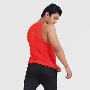 Camisetas sin mangas personalizadas supercómodas para hombre al por mayor, camisetas sin mangas para entrenamiento y gimnasio, camisetas sin mangas atléticas con tirantes para hombre - Product Image 3