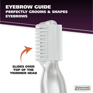 Recortadora de Vello Facial Portátil Micro Finish AAA, de Acero Inoxidable de Alta Calidad, 2500 mAh - Product Image 4