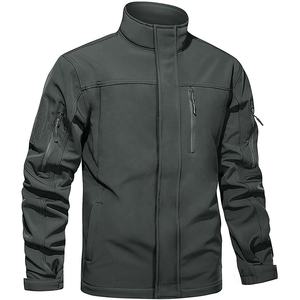 Chaqueta Softshell de invierno de alta calidad para hombre, nuevo diseño, resistente al viento, impermeable, cierre de cremallera, transpirable, relleno de algodón para exteriores - Product Image 2