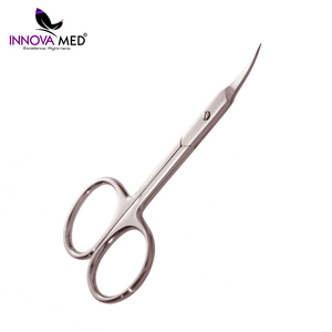 Tijeras para Cutículas de Acero Inoxidable Curvas y Duraderas, Herramienta de Belleza para Manicura, Pedicura y Salón de Belleza, por INNOVAMED INSTRUMENTS - Product Image 2