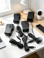 Adaptador de Corriente Conmutada de Alta Calidad de 12V 1.5A AC/DC con Enchufe para EE. UU., AU y Reino Unido para Cámaras CCTV, Routers, Dispositivos de Iluminación LED