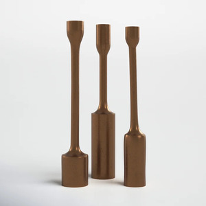 Trendy Design Brass Taper Candle Holder for Home and <b>Christmas</b> Lighting Decorative Gold Finished Candle Taper - Product Image 6