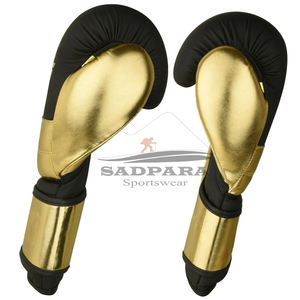 Venta al por mayor de guantes de boxeo profesionales con logotipo personalizado, equipo de entrenamiento de cuero PU, ropa de boxeo cómoda para adultos que luchan - Product Image 2