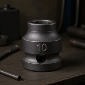 ประแจบล็อกหกเหลี่ยมแบบสั้น Facom ขนาด 1/2 นิ้ว (เมตริก) - Product Image 3