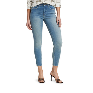 Wholesale Price Woman Skinny High Waist Stretch Slim Denim wide pants Trousers <b>Women</b> Tight Plus Size <b>Jeans</b> Ladies Belle Femme - Product Image 4