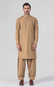 Conjuntos largos Shalwar Kameez de calidad superior para hombre, último diseñador de moda étnica, elegante, transpirable, de talla grande, opciones paquistaníes - Product Image 2