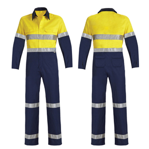 Vêtements de travail veste pantalon pour hommes vêtements de travail travail Construction travail uniformes ensemble personnalisé - Product Image 1