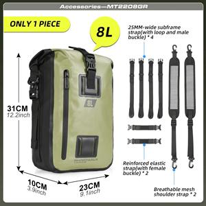 Customized Corduroy Motorcycle <b>Bags</b> Waterproof 20-36L Eco-Friendly Insulated <b>Motorbike</b> Luggage for All Motorcycles OEM ODM - Product Image 2