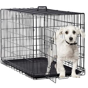 กรงสุนัขลวดเหล็กพับได้กรงสัตว์เลี้ยงขนาดใหญ่กรงสุนัขลังสุนัข - Product Image 6