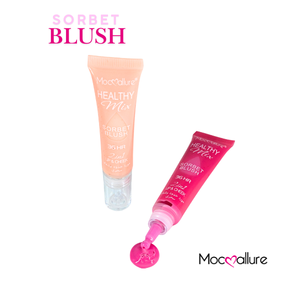 Mocoallure Sorbet <b>Blush</b>, rubor líquido - Product Image 1