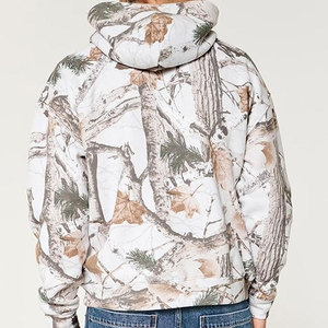 Jersey de algodón pesado 100% para hombre, sudadera con logotipo personalizado, Sudadera con capucha con patrón sólido, estilo informal de invierno, Sudadera con capucha en blanco de alta calidad - Product Image 4