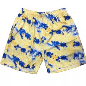 Sublimation Gym Shorts Summer Wear Custom Logo Blank Quick Dry 100% Polyester Men Running Sports <b>Printing</b> High Street Shorts - Product Image 1