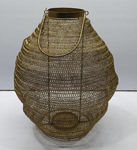 <b>Hanging</b> Tealight Wire Basket High Brightness Wax <b>Candle</b> Fashionable for Wedding Parties Christmas Valentines Day - Product Image 2