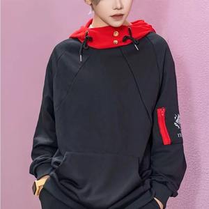 ผู้ผลิตเสื้อฮู้ดดี้แบบกำหนดเอง ผ้าฝรั่งเศสเทอร์รี่ 100% น้ำหนัก 380 กรัม ซับในด้วยผ้าฝรั่งเศสเทอร์ร์รี่ ทรงโอเวอร์ไซส์ ออกแบบแบรนด์ของคุณเอง เสื้อเปล่าราคาถูก จำนวนมาก - Product Image 5