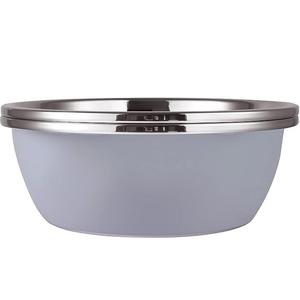 Propre bol pour animaux de compagnie en acier inoxydable conçu avec tasse d'alimentation pour chat fini vert Logo personnalisé bol d'eau pour chat bol de nourriture pour animaux de compagnie antidérapant - Product Image 4