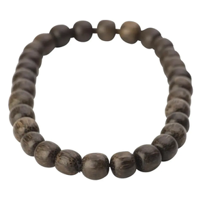 Bois Mala Collier Bouddhiste Mala Bois Perles Pendentif Collier Ethnique Déclaration Bijoux Bois mala - Product Image 3