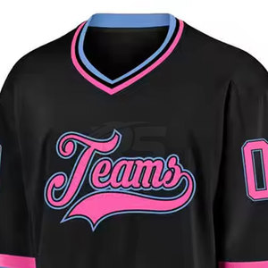 Maillot de hockey sur glace personnalisé, uniforme athlétique, maillot de hockey sur glace, vêtements de sport d'équipe, maillot respirant pour adultes - Product Image 5