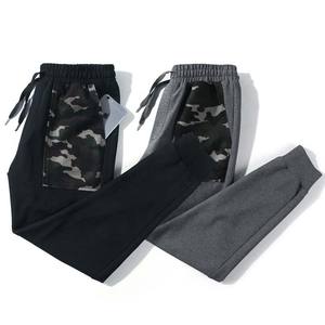 กางเกงวิ่งขายาวสำหรับผู้ชายกางเกงเอวยางยืดพิมพ์ลายสกรีนโลโก้แบบกำหนดเอง - Product Image 4