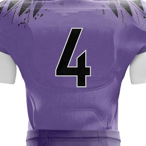 Concevez votre propre style de haute qualité à prix raisonnable logo personnalisé Uniformes de football américain - Product Image 5