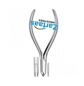 Pince pliante à fermoir dentaire en acier inoxydable de haute qualité 0.7mm longueur de pointe 11.5 cm Source d'alimentation manuelle - Product Image 5