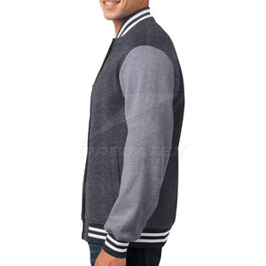 2025 nouvelle veste d'hiver Lettermen de couleur personnalisée meilleure vente avec col montant et Logo avant Design exclusif à vendre - Product Image 4