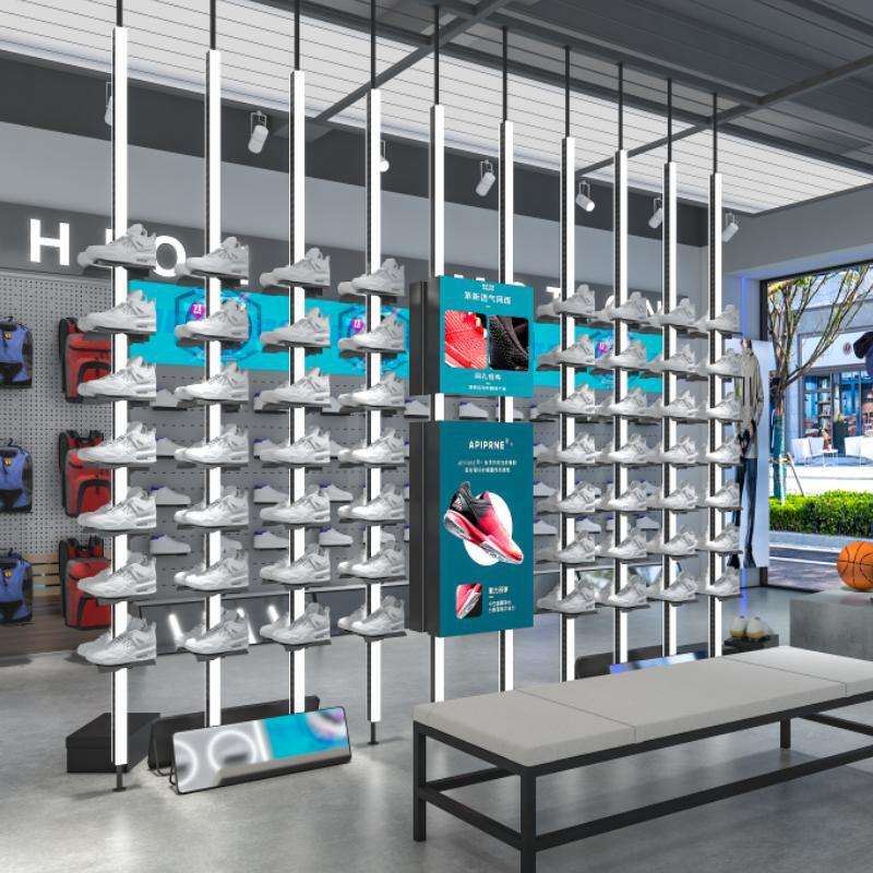 Retail Shoes Shop Design Customizable Stylish Solutions