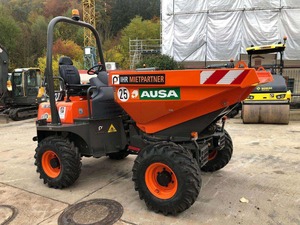 รถตักล้อยางขนาดเล็ก Ausa D150AHG ASV รุ่นใหม่ ระบบไฮดรอลิกเต็มรูปแบบ เครื่องยนต์ 25 กิโลวัตต์ ขับเคลื่อน 4x2 บรรทุกได้ 1-10 ตัน เครื่องยนต์ดีเซล ยูโร 3 สำหรับงานออฟโรด ระบบเกียร์อัตโนมัติ - Product Image 6