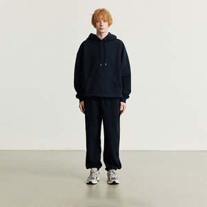 เสื้อมีฮู้ดผ้าฝ้าย300 GSM น้ำหนักเบาเสื้อสเวตเชิ้ตใส่สบายอบอุ่นใส่สบายเนื้อผ้าลำลองส่งตรงจากโรงงาน - Product Image 5