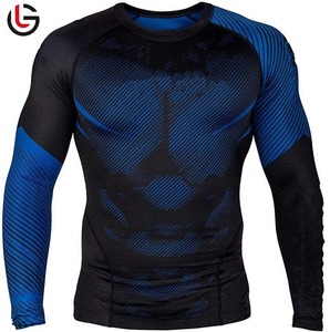 Alta calidad personalizado profesional MMA deportes Rash-Guard surf MMA Rash Guard - Product Image 2
