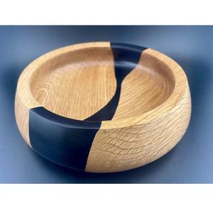 Bols en résine et en bois faits à la main pour la décoration de la maison, l'utilisation sur la table à manger et le style d'intérieur moderne - Product Image 1