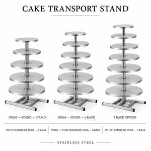 Fida <b>Cake</b> Stand 10 <b>Tiers</b> with Carrying Attachment - Product Image 4