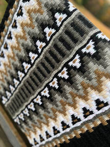 Western Show Horse Saddle Blanket Diseño de Nueva Zelanda Manta de sillín de lana hecha a mano Top Wool Saddle Pad Size - Product Image 2