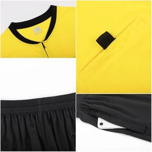 Ensemble d'uniformes d'arbitre de football américain professionnel unisexe 2025 – Survêtement d'été court de football grande taille respirant et à séchage rapide - Product Image 3