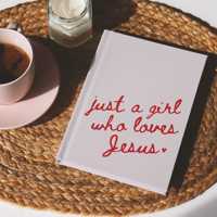 Carnet de prière et d'étude biblique inspirant LABON pour les filles qui aiment Jésus – Cahier biblique inspirant pour cadeau chrétien