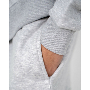 Men's Premium Heavyweight Cotton Fleece 2 Piece Hoodie Pullover Jogger Sweatsuit Tracksuit <b>Set</b> - Product Image 3