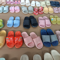 Chaussons d'occasion en caoutchouc pour l'été, rehaussants, pour la maison, pour hommes, femmes et enfants, vendus par balles au kilogramme