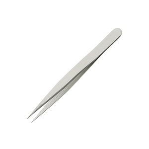 Pinces à cils en gros, finition Dall, pointe fine, acier inoxydable allemand, pinces à cils pour extensions de cils, pour la beauté - Product Image 4