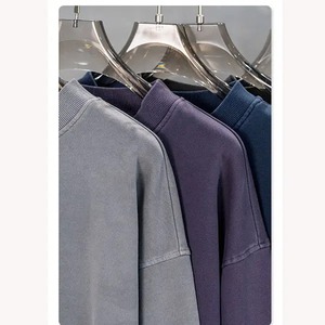 Personalizado 100% algodón desgastado parche bordado hombres XS cuello redondo capucha cremallera sublimada Digital 3D ropa invierno con capucha - Product Image 5