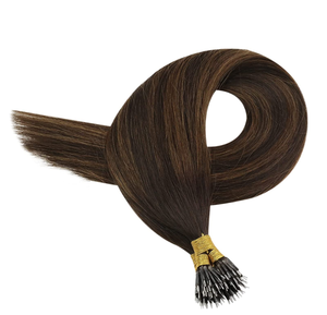 Extensions de cheveux Nano Micro Link de qualité supérieure personnalisées pour la conception de coiffures de mariage - Product Image 5