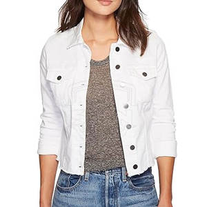 Veste en jean pour femmes à manches longues, best-seller, design personnalisé, veste en jean pour femmes fabriquée au Pakistan - Product Image 1