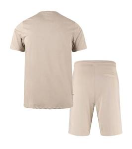 Última camiseta de verano y conjunto corto de 2 piezas para hombres, personaliza tu propio diseño, cuello redondo, manga corta, ropa de verano cómoda - Product Image 5