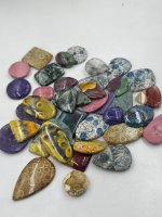 Mélange personnalisé OEM de pierres précieuses lot avec mélange en forme de cabochon taillé taille libre mélange de pierres précieuses à vendre par les exportateurs indiens