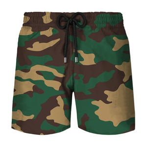 Pantalones cortos de playa con gráfico de camuflaje para hombre, pantalones cortos estampados en 3D de verano, ropa de calle suelta, pantalones cortos - Product Image 4
